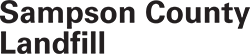 Sampson County Landfill Logo